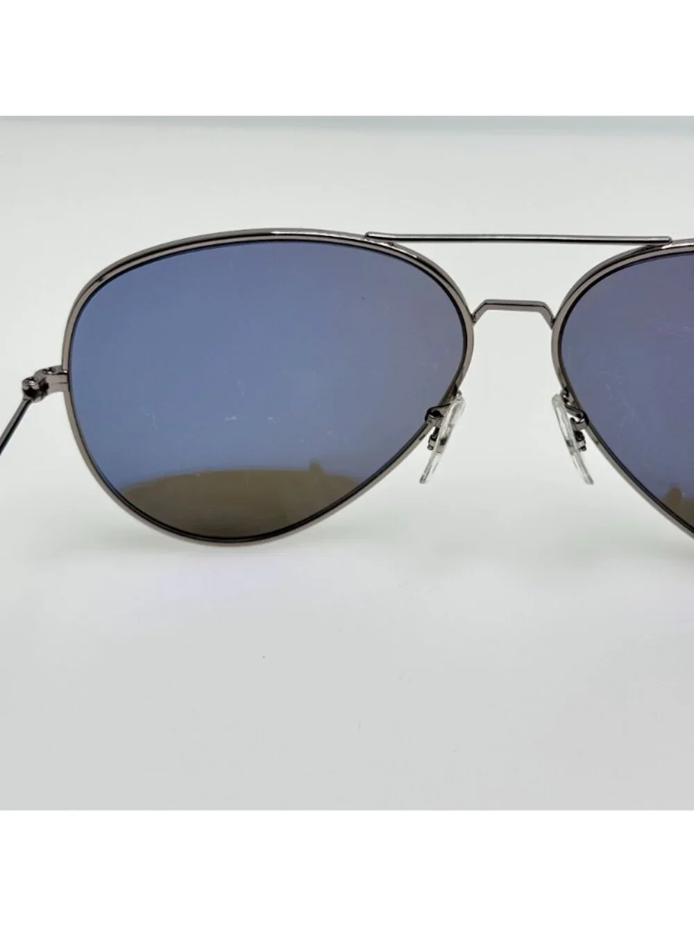 Shadyrays Sunglasses Aviator Pilot Silver W/ Bag